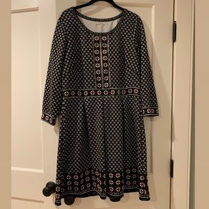 Max Studio XL fit and flare dress